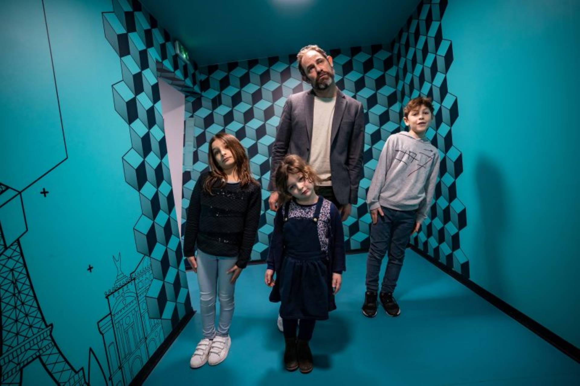 Salle d&rsquo;attraction terrestre au mus&eacute;e de l&rsquo;illusion de Lyon - &copy; Mus&eacute;e de l&lsquo;illusion