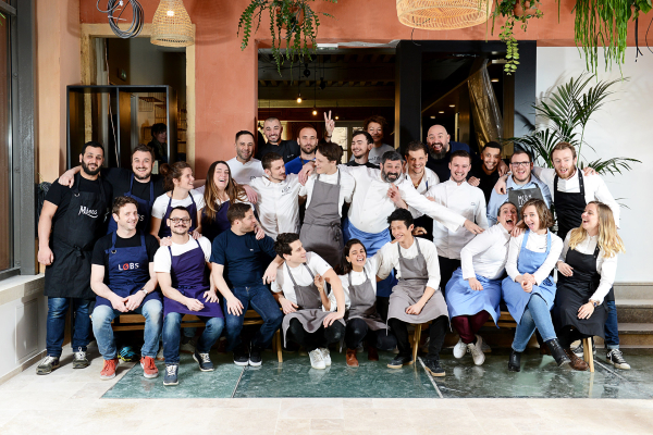 L'&eacute;quipe des chefs de Food Traboule &copy; Nicolas Villion