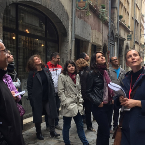 Visite dans le Vieux-Lyon © S. Delyons